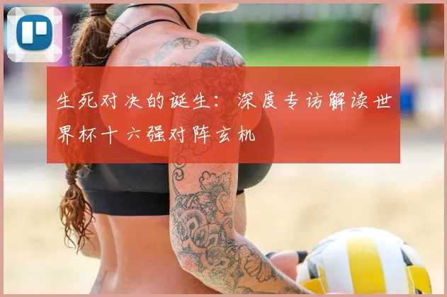 生死对决的诞生:深度专访解读世界杯十六强对阵玄机