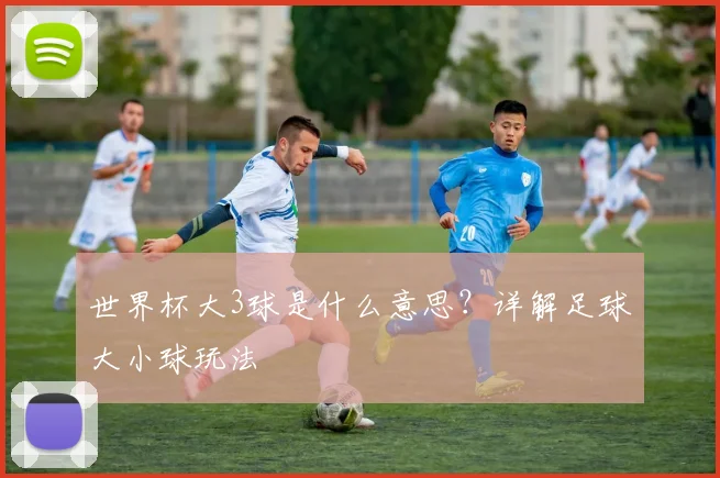 世界杯大3球是什么意思?详解足球大小球玩法