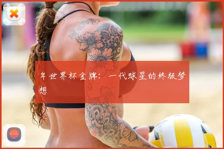 年世界杯金牌:一代球星的终极梦想
